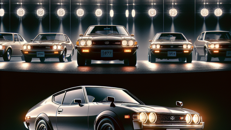 Unveiling the Timeless Elegance: The Evolution of the 1977 Toyota Celica